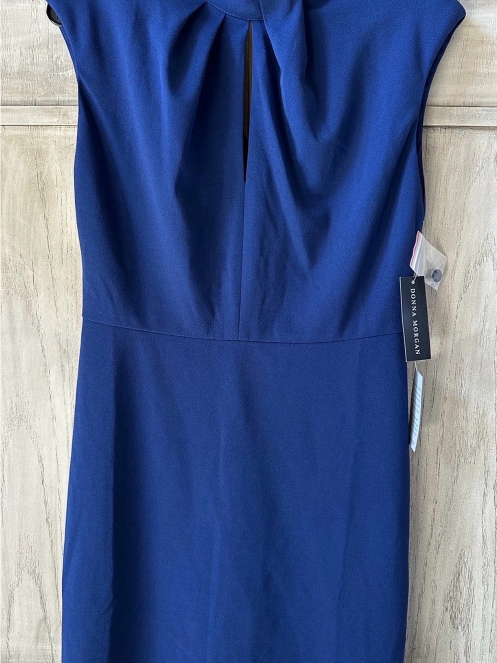NWT Donna Morgan Women’s Dress Navy Blue Size 8 - NEW